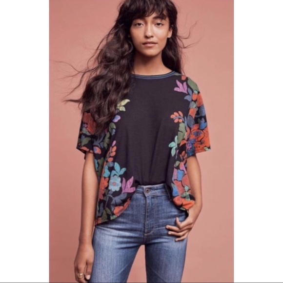Anthropologie Tops - Anthropologie Akemi + Kin Rainforest Floral Top